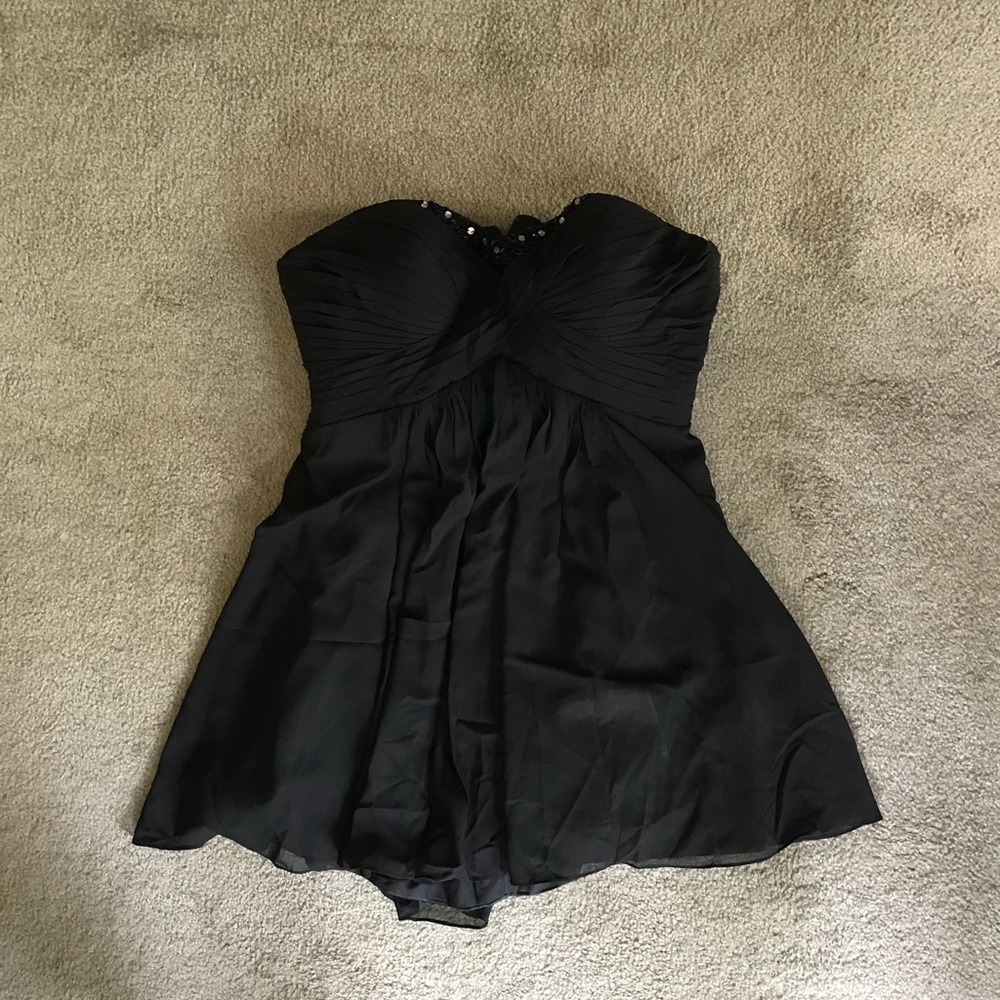 Short Black Sequin Dress